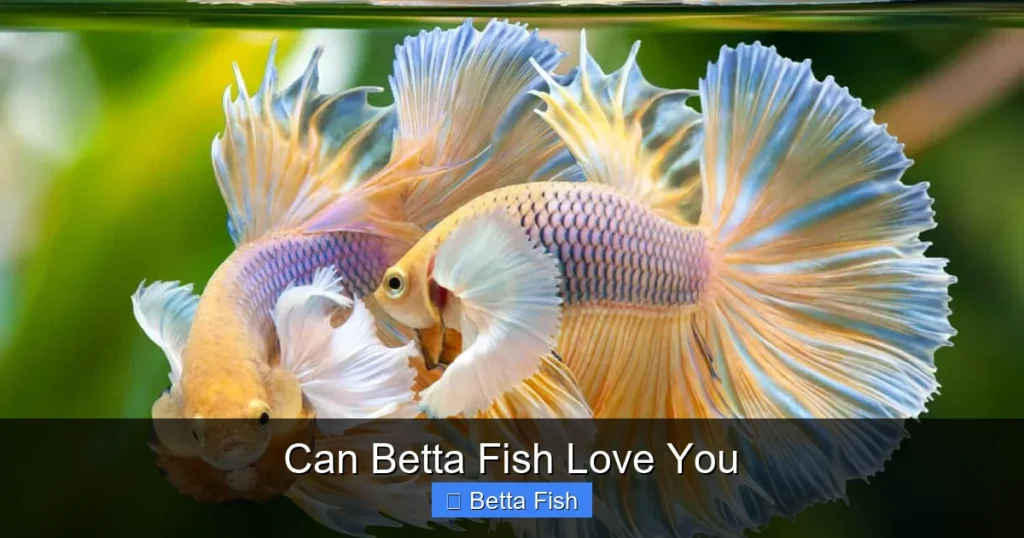 Can Betta Fish Love You