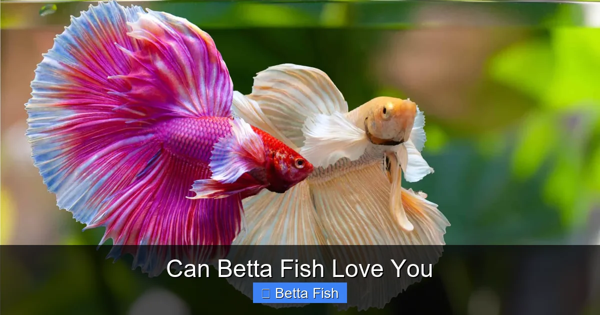 Can Betta Fish Love You