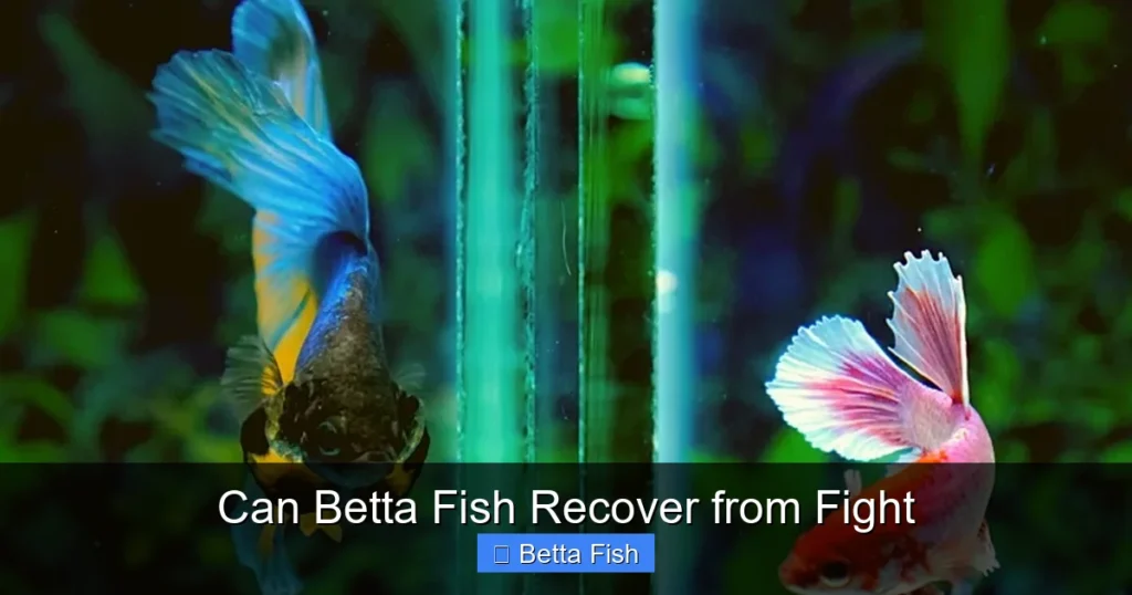 Can Betta Fish Recover from Fight