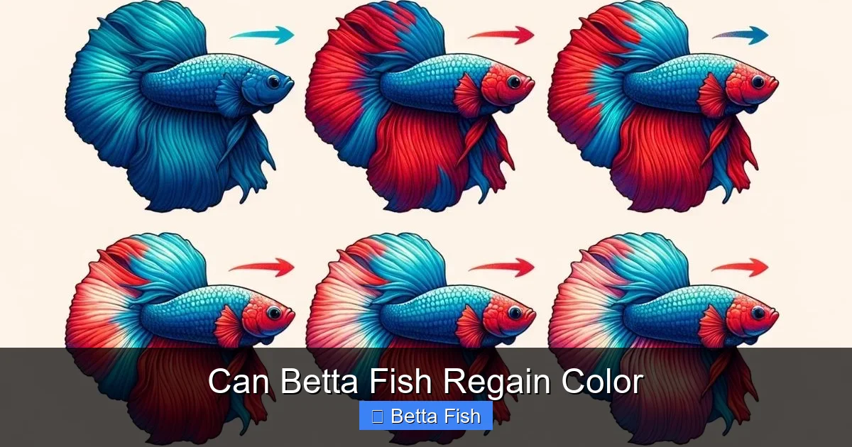 Can Betta Fish Regain Color