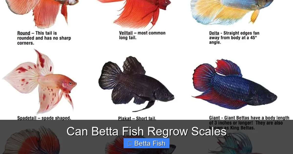 Can Betta Fish Regrow Scales