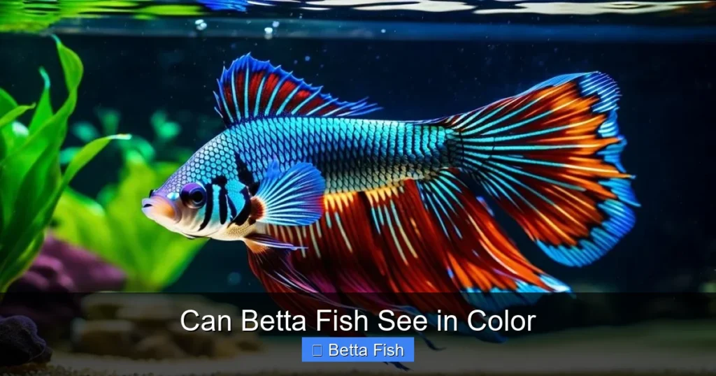 Can Betta Fish See in Color