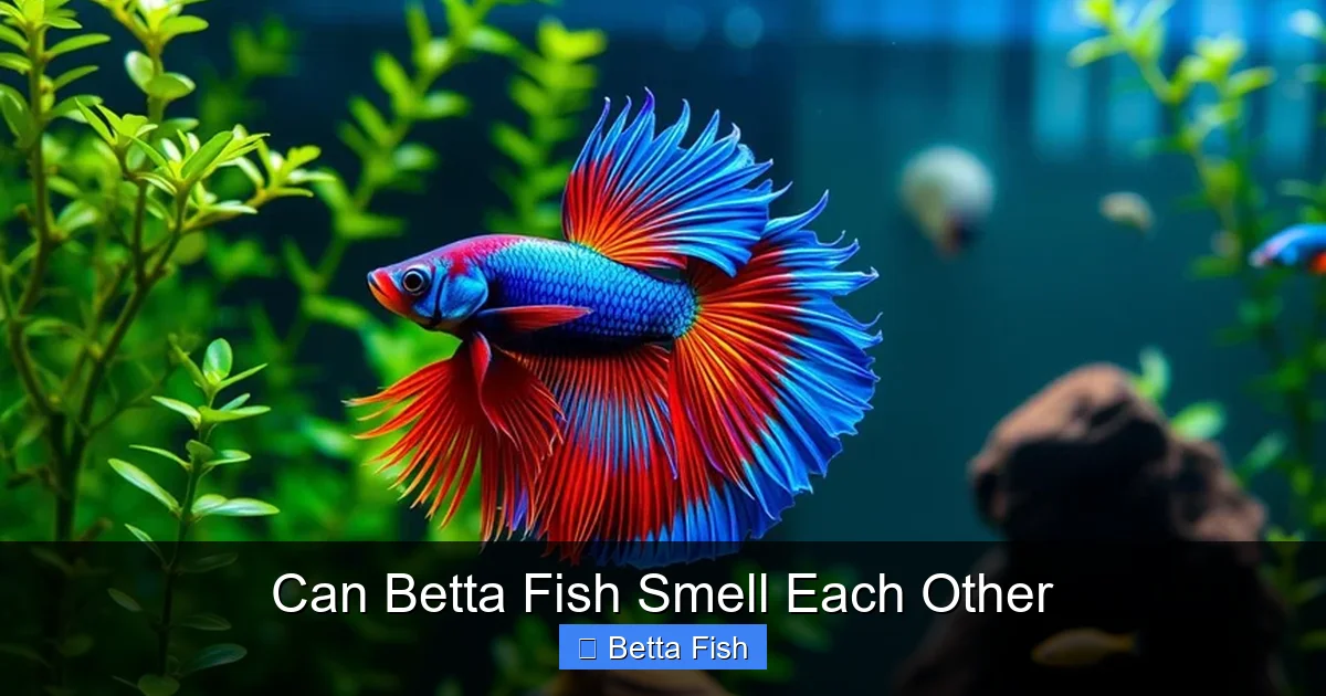 Can Betta Fish Smell Each Other