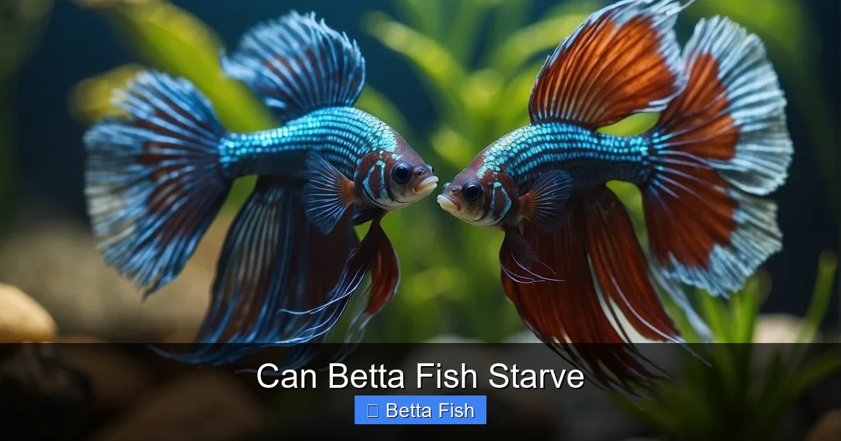 Can Betta Fish Starve