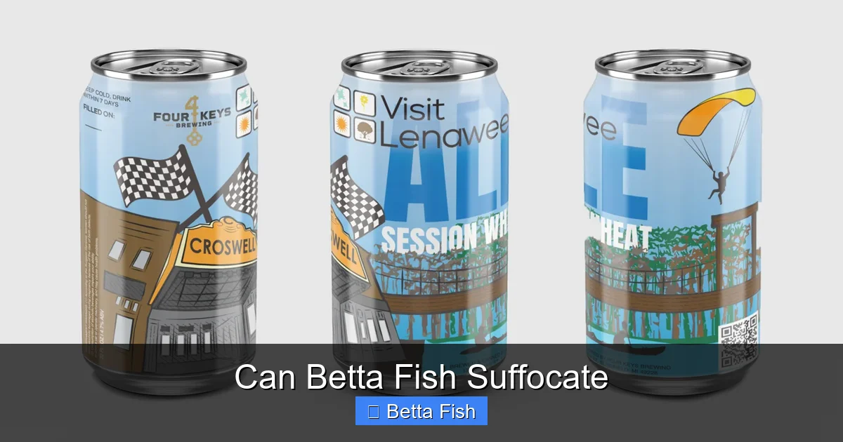 Can Betta Fish Suffocate
