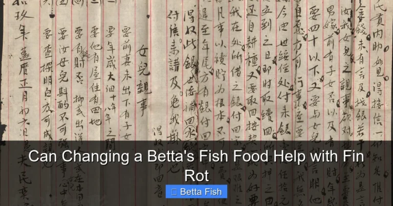 Can Changing a Betta's Fish Food Help with Fin Rot