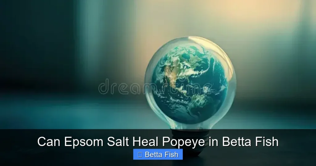 Can Epsom Salt Heal Popeye in Betta Fish
