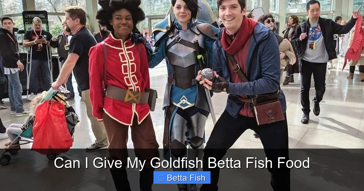 Can I Give My Goldfish Betta Fish Food