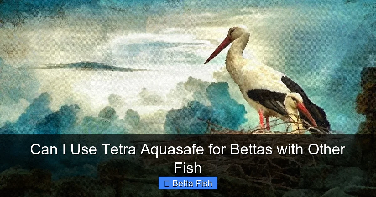 Can I Use Tetra Aquasafe for Bettas with Other Fish