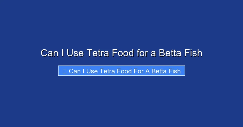 Can I Use Tetra Food for a Betta Fish