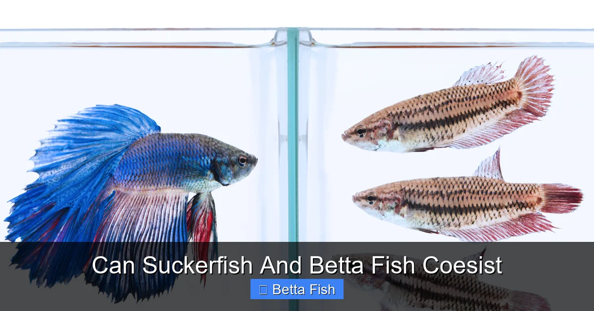 Can Suckerfish And Betta Fish Coesist