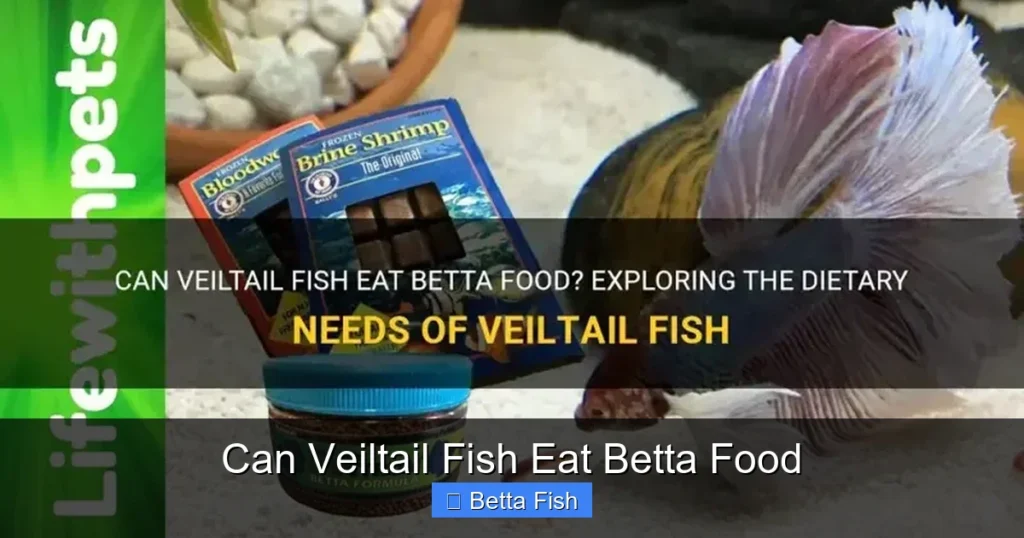 Can Veiltail Fish Eat Betta Food