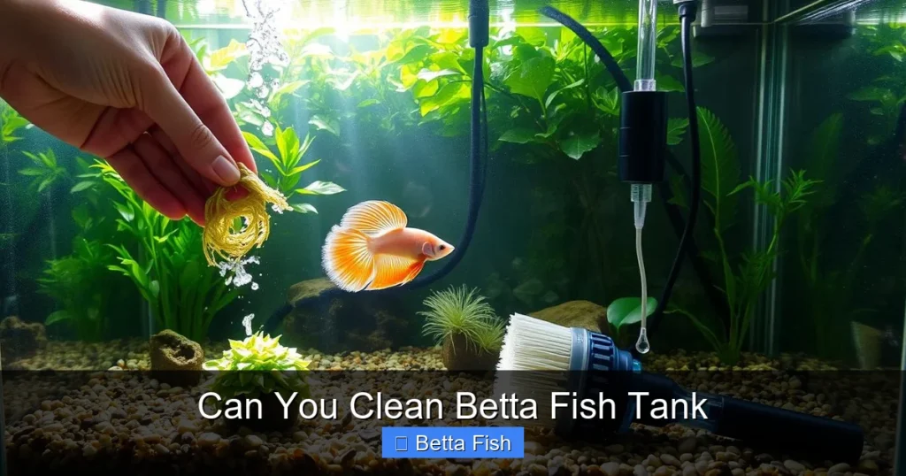 Can You Clean Betta Fish Tank