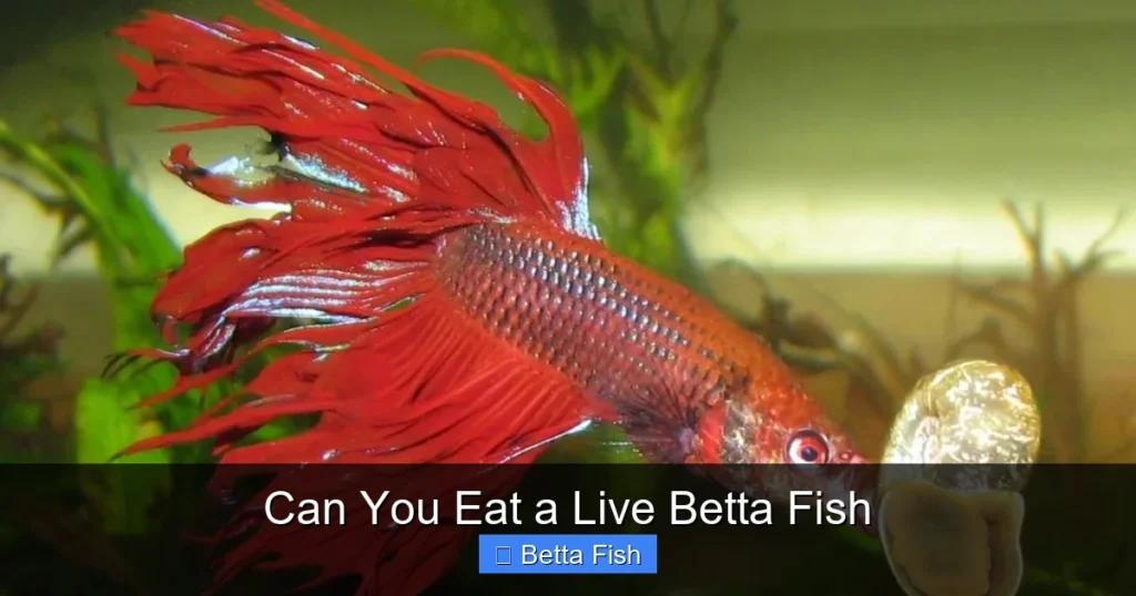 Can You Eat a Live Betta Fish