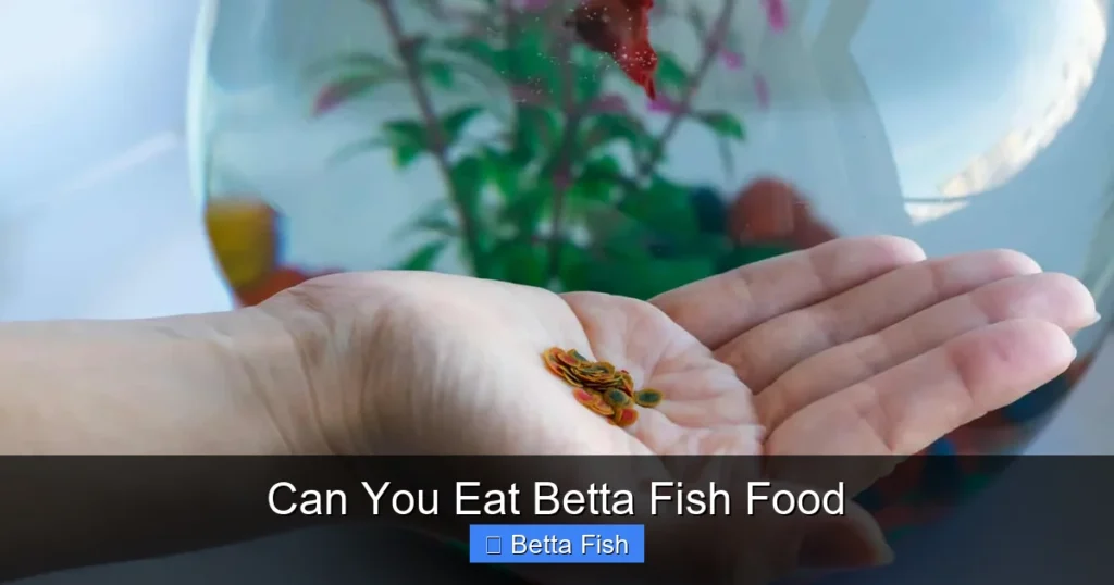 Can You Eat Betta Fish Food