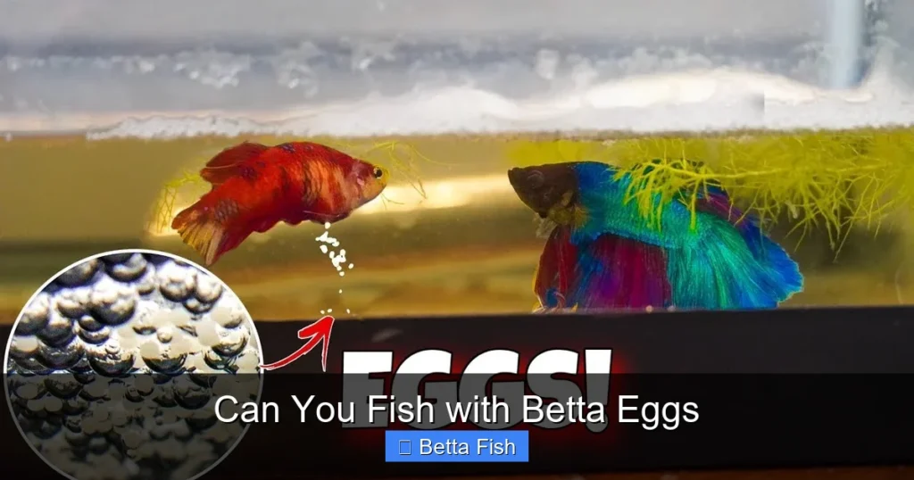 Can You Fish with Betta Eggs