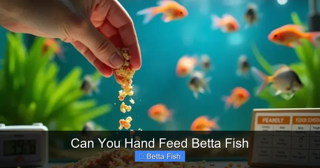 Can You Hand Feed Betta Fish