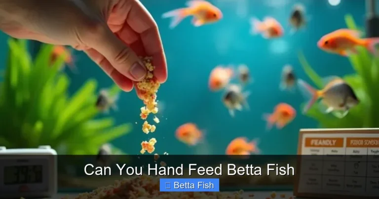 Can You Hand Feed Betta Fish