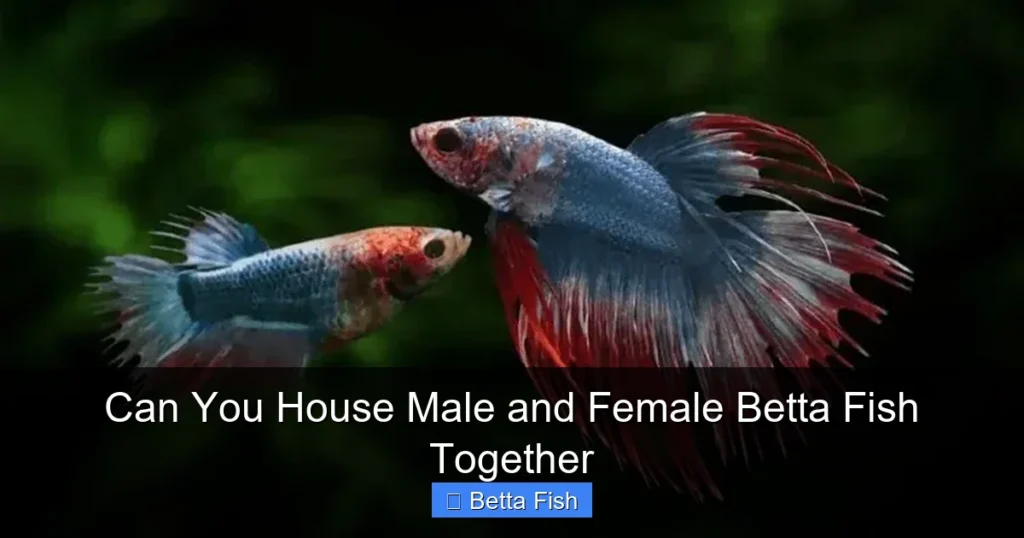 Can You House Male and Female Betta Fish Together