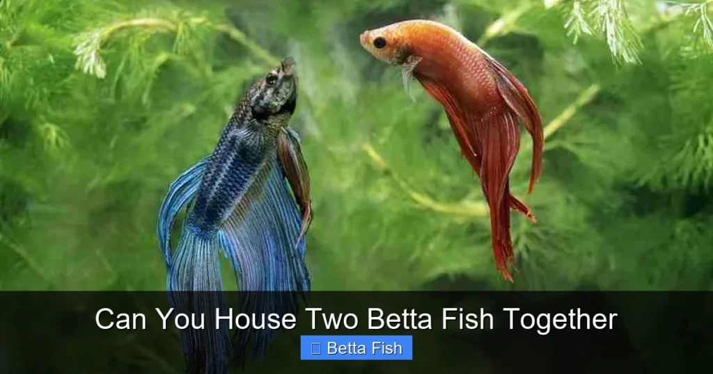 Can You House Two Betta Fish Together