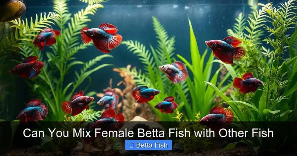 Can You Mix Female Betta Fish with Other Fish