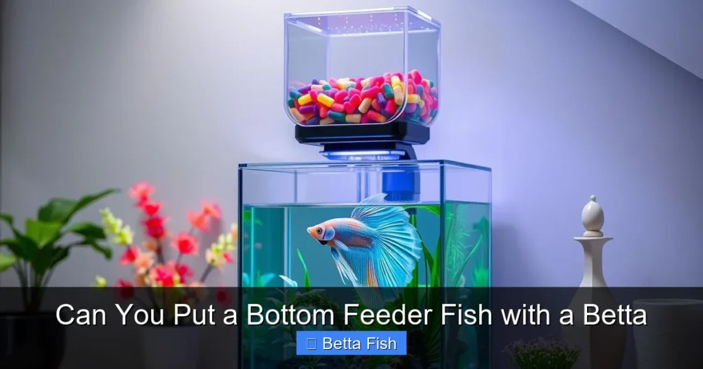 Can You Put a Bottom Feeder Fish with a Betta