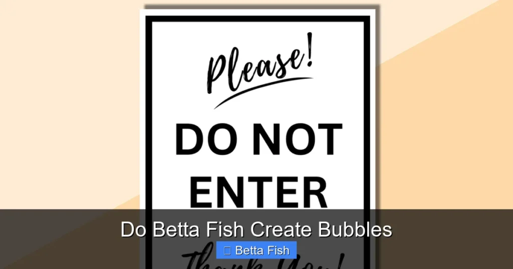 Do Betta Fish Create Bubbles