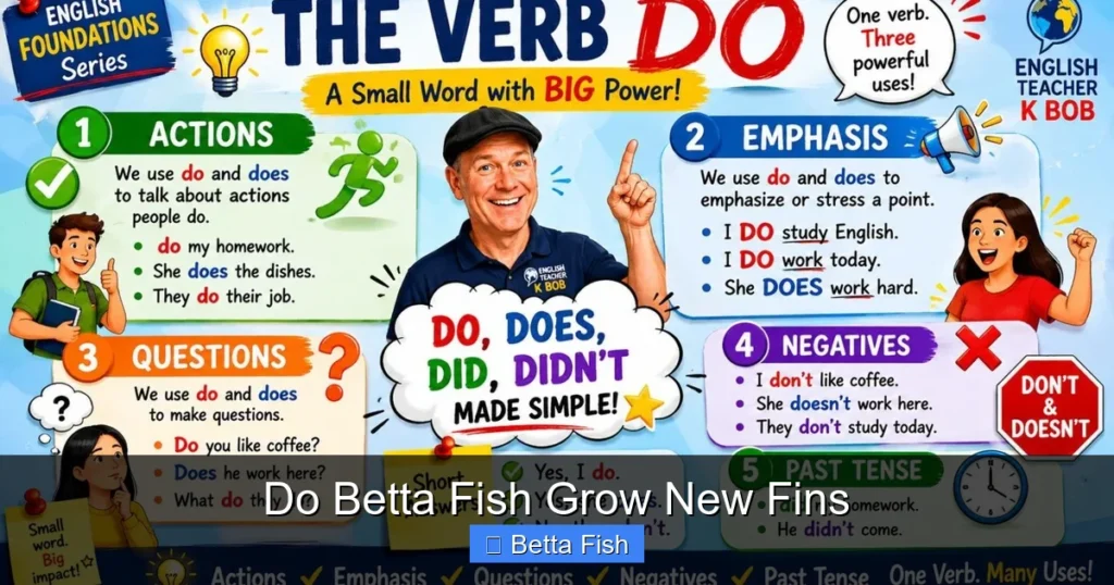 Do Betta Fish Grow New Fins