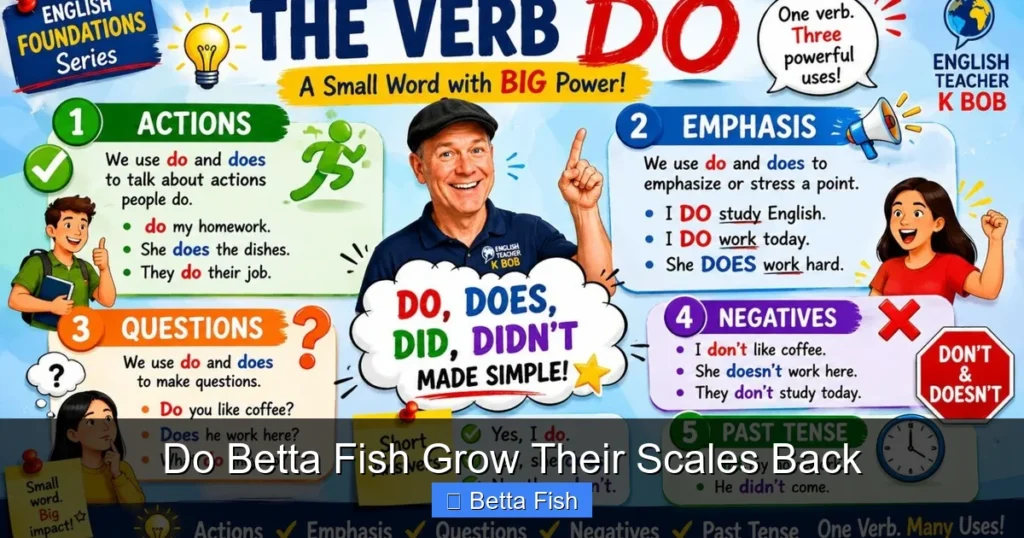 Do Betta Fish Grow Their Scales Back