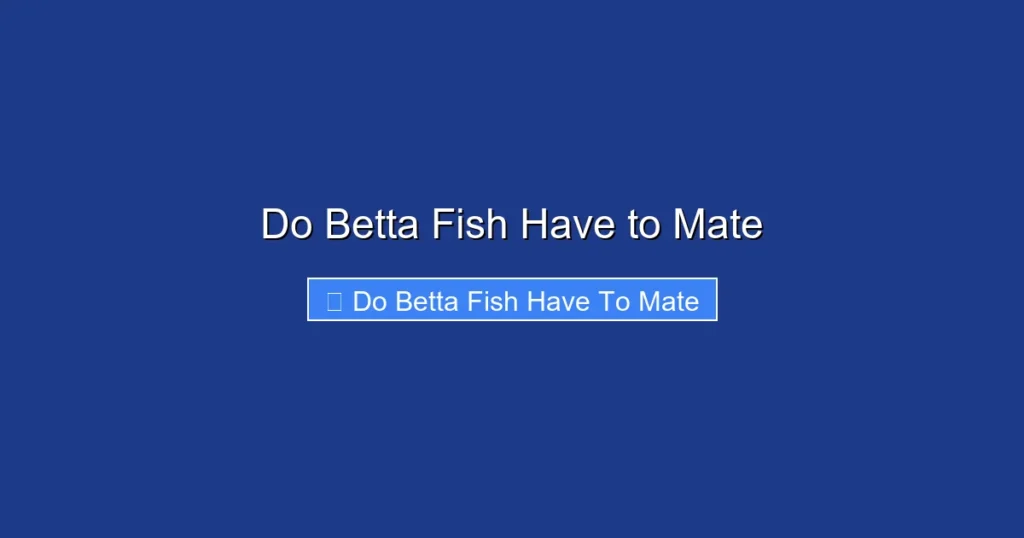Do Betta Fish Have to Mate