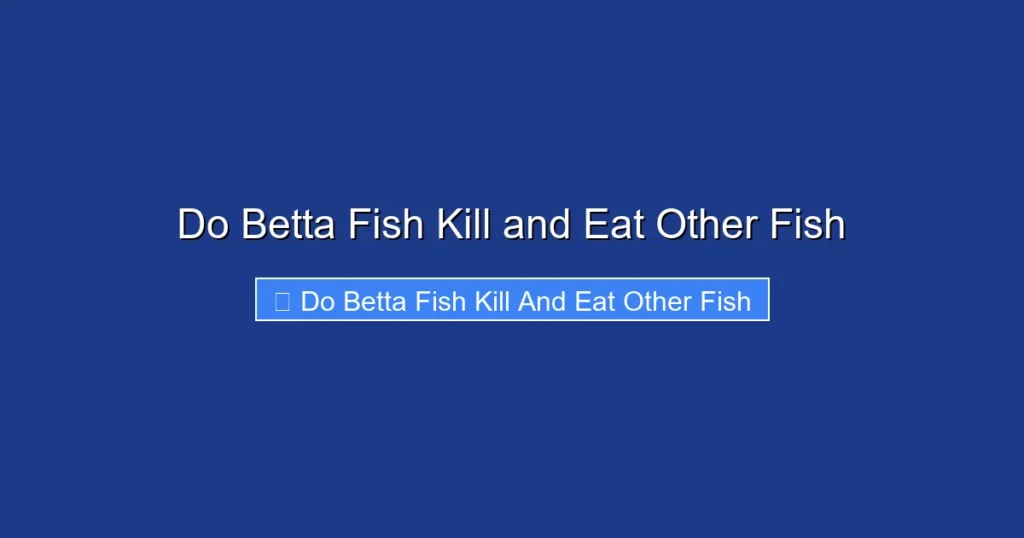 Do Betta Fish Kill and Eat Other Fish