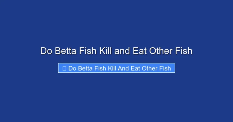 Do Betta Fish Kill and Eat Other Fish