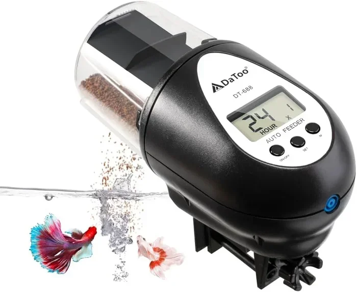How to Mount Betta Fish Automatic Feeder on Tank