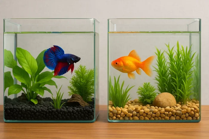 Can You Put A Goldfish In With A Betta Fish Quick Tank Tips