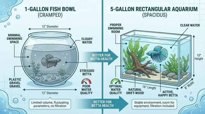 Do Betta Fish Grow to the Size of Their Tank