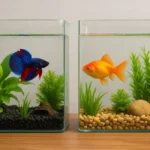 How to Put a Betta Fish with a Goldfish