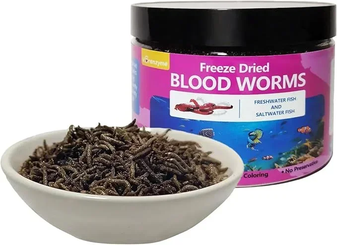 How Many Dehydrated Bloodworms Betta Fish