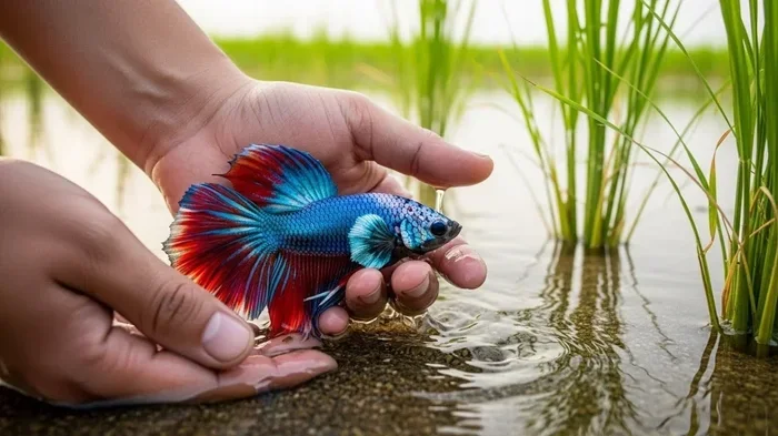 Should You Touch a Betta Fish