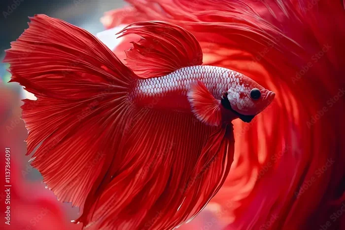 Is the Red on My Betta Fish's Fins Ok